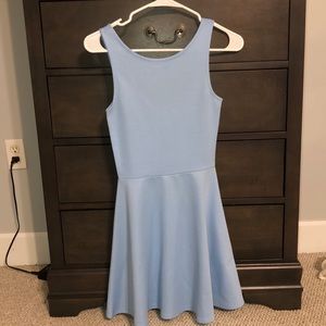 Blue Skater Dress
